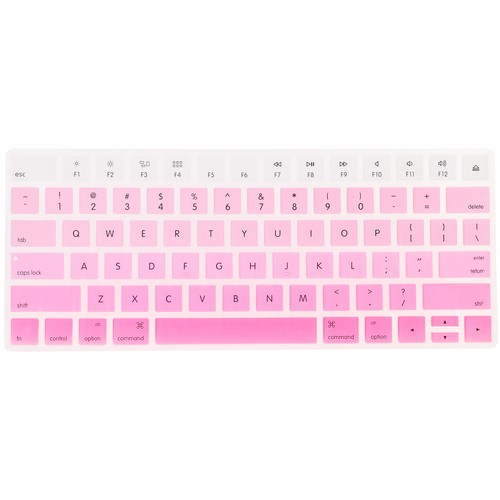Laptop keyboard cover - pink, tpu